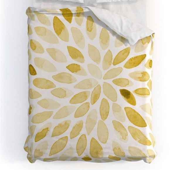 Angela Minca Watercolor Strokes Duvet Set - Deny Designs- Queen Size - Picture 2 of 3